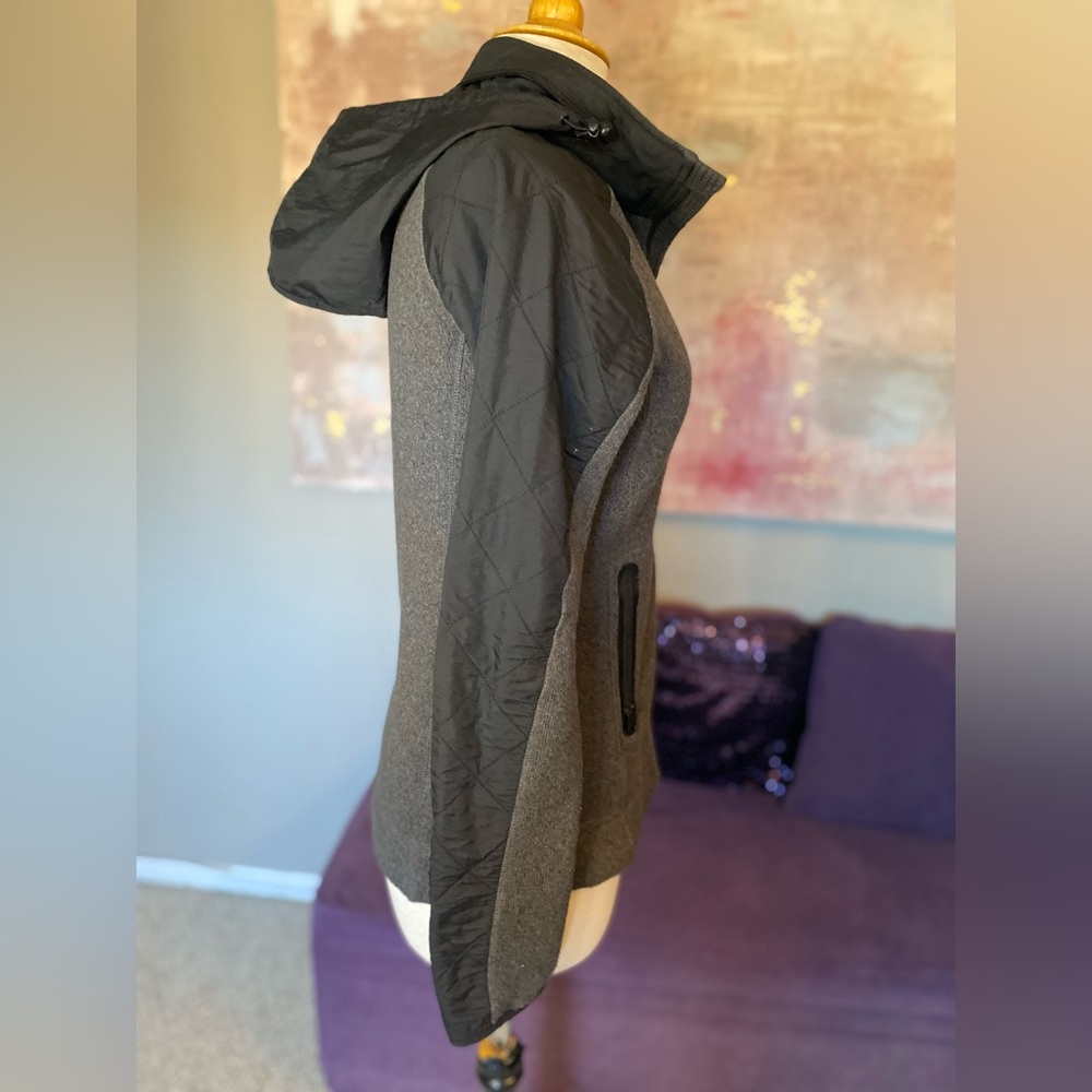 Burton DryRide jacket in grey sweater like fabric size xs - Picture 7 of 13
